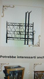 Letto matrimoniale in ferro  battuto