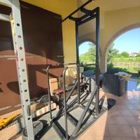 Rack palestra calisthenics e home gym pull/up dip