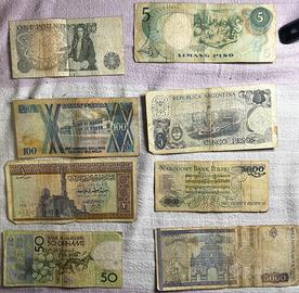 Banconote d’epoca mondiali