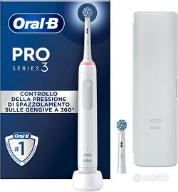 Oral-B Pro 3 3500 Spazzolino Elettrico Bianco