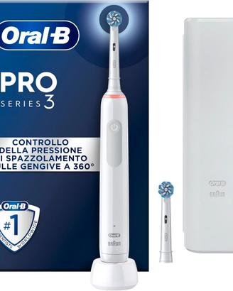 Oral-B Pro 3 3500 Spazzolino Elettrico Bianco