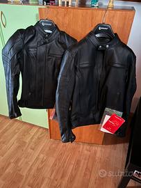 Giacca in pelle moto uomo Carburo