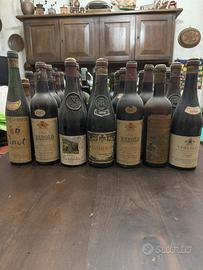 Bottiglie di vino datate