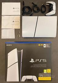 PS5 Slim Digital | Scatola e Accessori Originali