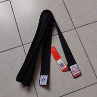 CINTURA NERA OMOLOGATA KAPPA cm.310