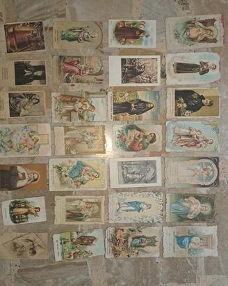 LOTTO ANTICHI 84 SANTINI INTERESSANTI 