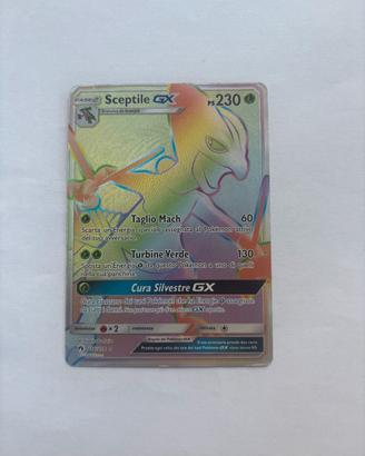 Carte pokemon Sceptile GX