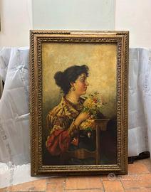 Quadro Ritratto Femminile Fine 800 126x83