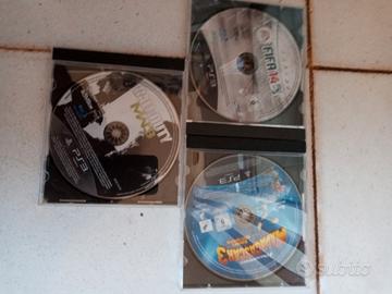 Set 3 giochi PS3