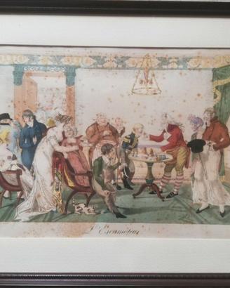 Incisione, L'escamoteur, Bosio, Ruotte, 1804