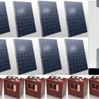 Fotovoltaico 3 kw con accumulo di 10 Kwh