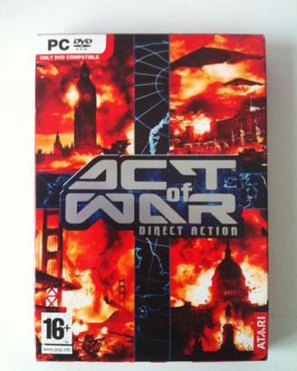 Videogioco Vintage "ACT OF WAR" per PC