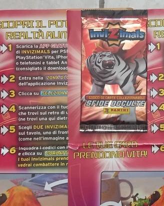 Invizimals Sfide Occulte Panini promo pack Edicola