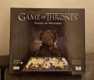 Game of Thrones - Puzzle 4D di Westeros - 1400 pz