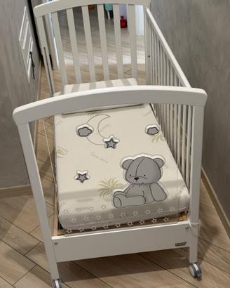 culla con cassetto e luci led e materasso