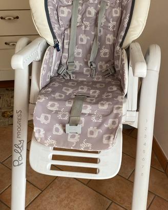 Seggiolone pappa Chicco Polly Progres5+barra gioco