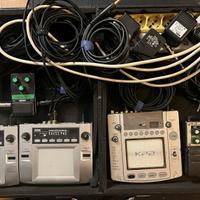 Korg Kaoss pad 1 e 2, Roland Space echo re-20…