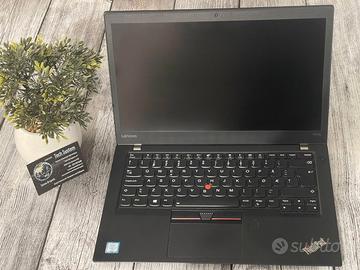 NOTEBOOK Lenovo T460s T470s i5 8GB 256GB SSD M.2