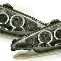 Fari anteriori angel eyes led peugeot 206 98-06