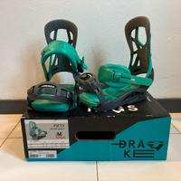 Attacchi snowboard Drake - taglia M