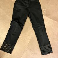Pantaloni Zara, neri cotone