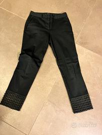 Pantaloni Zara, neri cotone