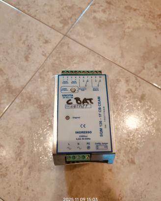 Alimentatore caricabatterie CEAM SQM 126-1F-CB