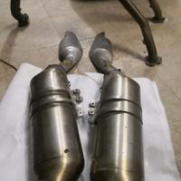 scarichi originali KTM 690 supermotard del 2007