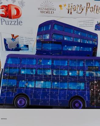 Puzzle 3D Knoght Bus Harry Potter