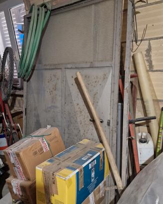 porta in alluminio per magazzino o garage