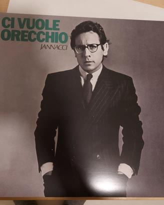 Ci vuole orecchio LP VERDE Enzo Jannacci