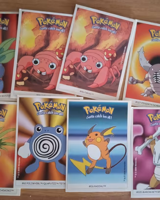 Carte Pokémon vintage Dunklin anni 90