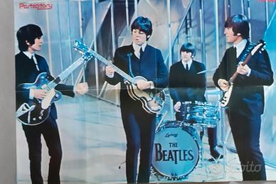 rivista posterstory the Beatles con poster
