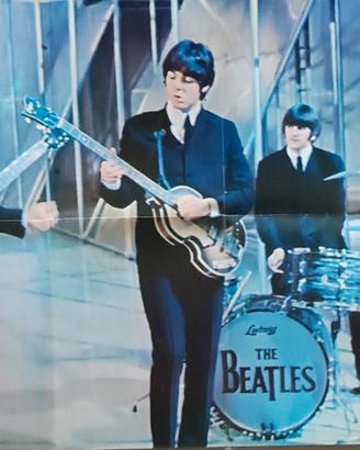 rivista posterstory the Beatles con poster