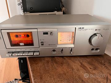 Akai piastra cassette vintage