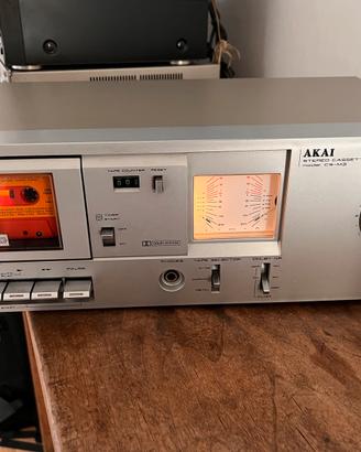 Akai piastra cassette vintage