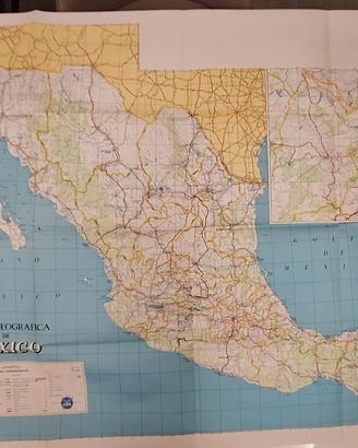 Carta Geografica dello Stato del Messico 1971-72