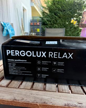 Lampada riscaldante a infrarossi Pergolux da 1500W