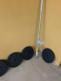 Dischi + bilanciere / 50kg