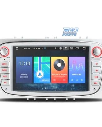 RADIO GPS ANDROID 11 PER FORD FOCUS MONDEO KUGA S-