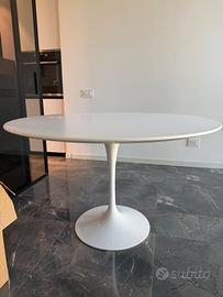 Knoll Saarinen Tavolo 120 cm bianco