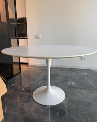 Knoll Saarinen Tavolo 120 cm bianco