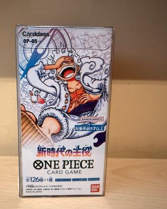 One piece booster box OP-05(jap) sigillato