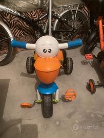 CHICCO TRICICLO BAMBINI PELLICANO BIMBA BIMBO BICI