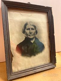 Vecchia cornice in legno