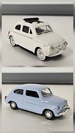 Modellini Fiat 500 e 600