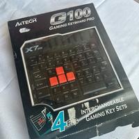A4Tech X7 G100 Gaming Keyboard Pro USB Nuova