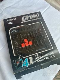 A4Tech X7 G100 Gaming Keyboard Pro USB Nuova