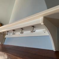 Attaccapanni Mensola da Cucina CM119 X 25CM X 20CM