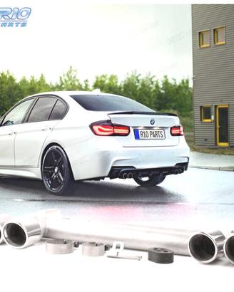 SISTEMA DI SCARICO BMW F30 F31 LOOK M DOPPIO